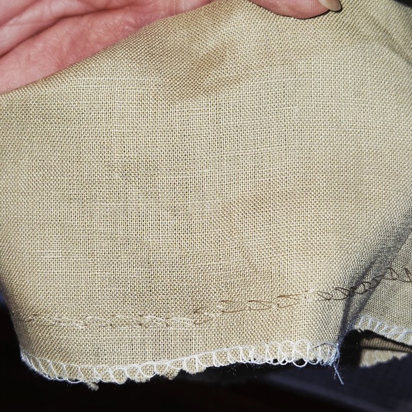 Calvin Klein Linen Dress Pants Mens 38R Beige Lightweight‎ Summer Career - Picture 6 of 7